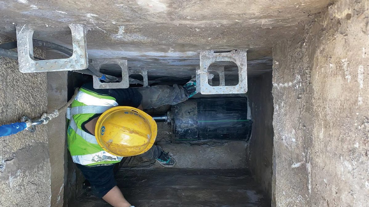 武江HDPE短管内衬法